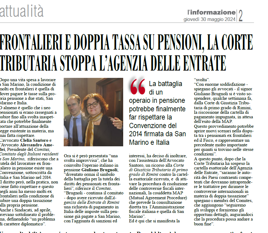 Doppia tassazione