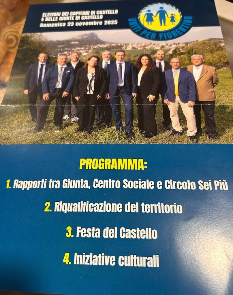 Incontro del Comites con i candidati di Fiorentino in vista delle elezioni del 23 novembre
